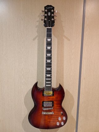 Increíble Epiphone SG modern guitarra eléctrica