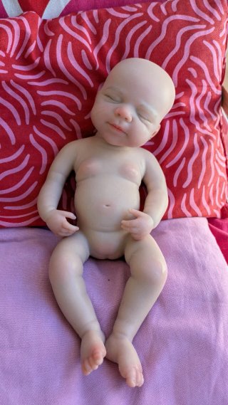 Bebé Reborn de Silicona Completa