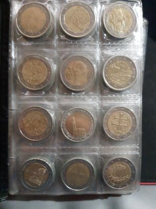 Colección de 12 Monedas de 2 Euros
