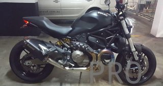 Tubo de escape Akrapovic Ducati Monster 821