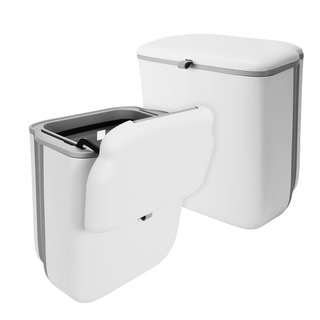 Cubo de Basura Colgante Cocina 10L con Tapa