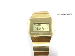 reloj pulsera unisex casio a700we