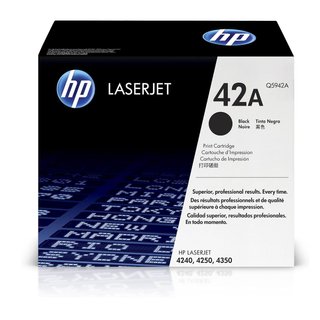 Toner HP 42A Q5942A Nero per stampanti LaserJet 4250 4350