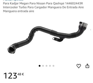 Manguito Intercooler Renault/Nissan