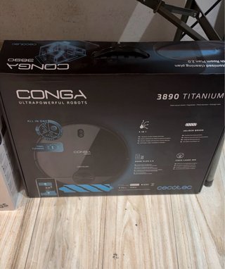 Robot Aspirador Conga 3890 Titanium