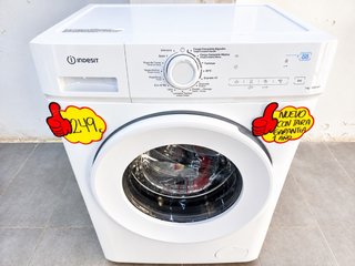LAVADORA INDESIT 7 KILOS 1200 RPM. A+++. GARANTIA