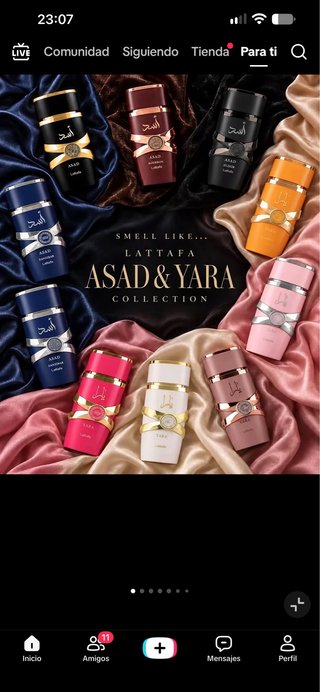 Perfumes Lattafa Asad y Yara