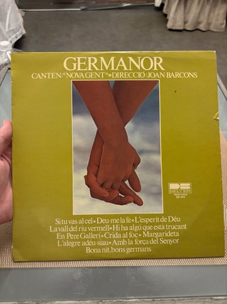 Vinilo LP Germanor - Nova Gent (1976)
