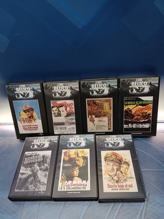 PELÍCULAS VHS , 7 películas bélicas, cine bélico