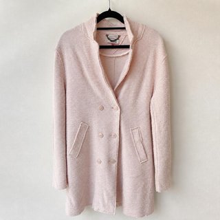 Abrigo Cárdigan Tommy Hilfiger Rosa Mujer Talla S