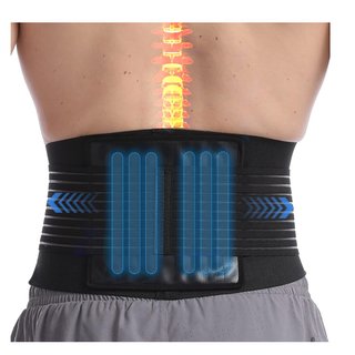 Faja Lumbar Paskyee 6 Soportes Hombre y Mujer