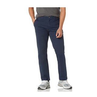 Pantalón Chino Slim Amazon Essentials Azul W38 L29