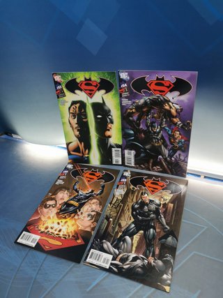 cómics BATMAN & SUPERMAN nº 53 al 56, edición usa