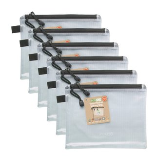 Bolsas de Malla Impermeables A5 eco-eco Pack 6