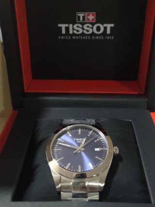 Tissot Gentleman AZUL NUEVO FULL SET GARANTIA