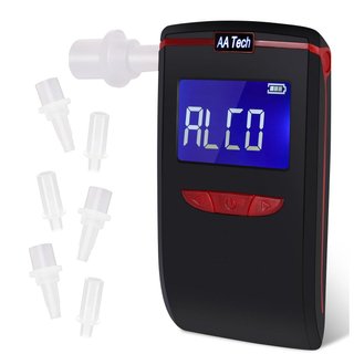 Alcoholímetro Homologado DGT Digital 6 Boquillas