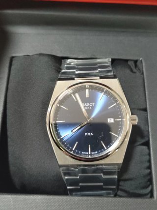 Reloj Tissot PRX Azul, nuevo, full set, garantia