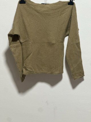 Jersey de punto beige Massimo Dutti