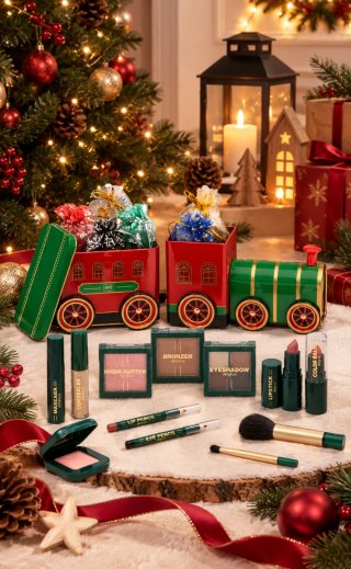 Set de Maquillaje Tren Navideño Mercadona