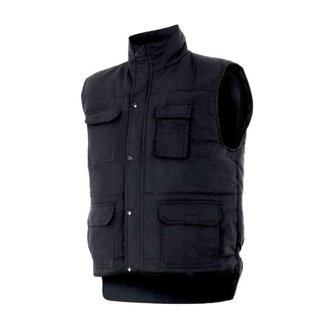 Chaleco Acolchado Velilla 108 Negro Talla 3XL