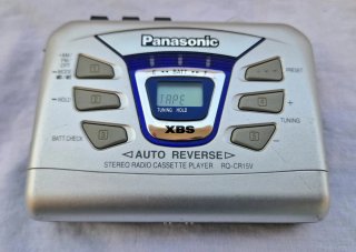 Walkman radio fm am reversible Panasonic RQ-CR15V
