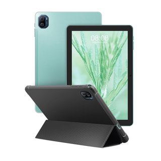 Tablet 10 Pollici Android Haehne con Custodia Verde