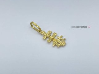 colgante oro 18k