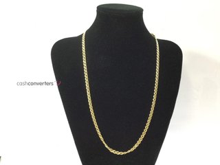 cadena oro 18k 30cm