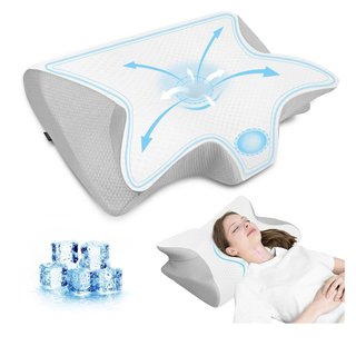 Almohada Cervical HOMCA Viscoelástica 2 en 1