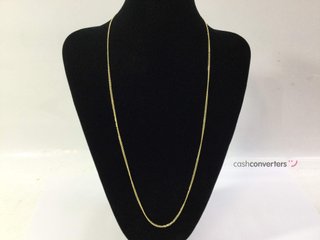 cadena oro 18k 32cm