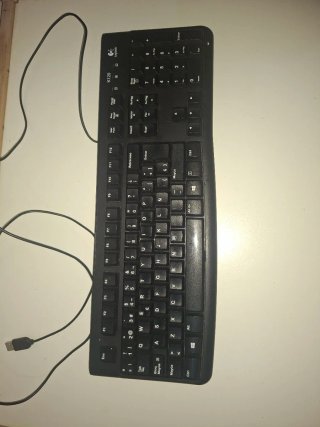 Tastiere Logitech K120 Nero nuovo