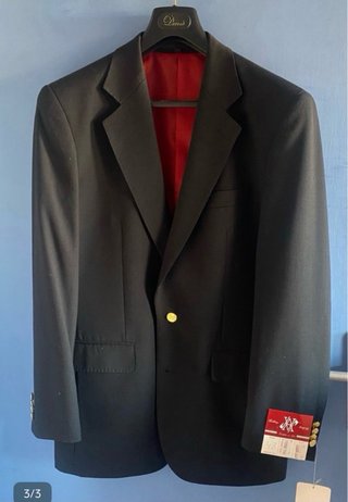 Blazer Negro Talla 48