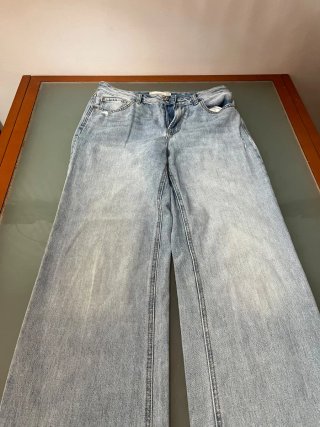 Pantalón Stradivarius Azul Talla 40