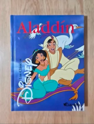 Clásico cuento Disney. "Aladdín". GAVIOTA.