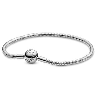 Pulsera Pandora Plata Cadena Serpiente 17cm