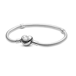 Pulsera Pandora Icons Plata Cierre Corazón 18cm