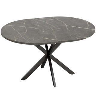 Mesa de comedor y cocina extensible de MDF y acero