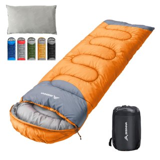 Saco de Dormir BISINNA 4 Estaciones Naranja