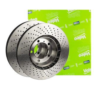 Discos de Freno Perforados Delanteros Valeo 886194