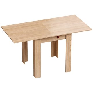 Mesa de Comedor Plegable de Madera para 4 Personas