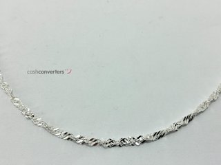 cadena plata 925mm 29cm