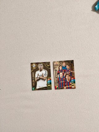 Cartas Adrenalyn XL Mbappé y Míticos