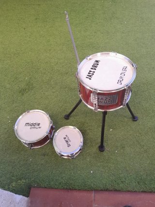Set de 3 Tambores Jazz Drum