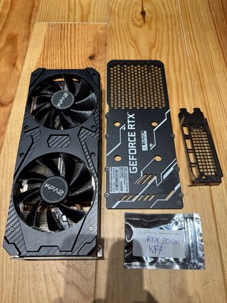 Disipador KFA2 para RTX 3060 Ti