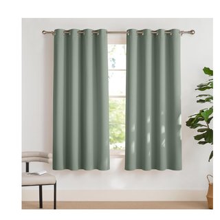 Cortinas Opacas Térmicas PONY DANCE 132x180 Verde