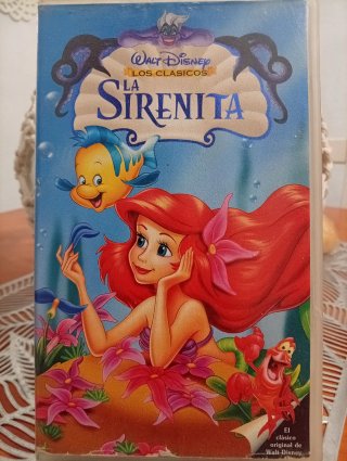 VHS La Sirenita - Walt Disney