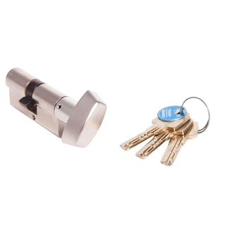 Cilindro de Seguridad Tesa T80 35x35 Llave Botón