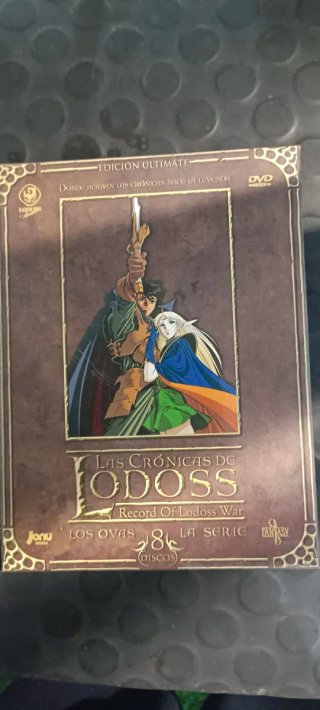DVD anime Las Crónicas de Lodoss