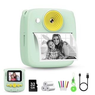 Cámara Instantánea Infantil Gofunly 1080p 32GB