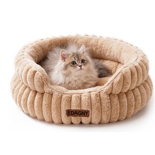 Letto rotondo calmante EDAGNY per gatti taglia S